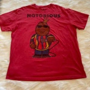 Notorious BIG Mic Drop Tshirt XXL